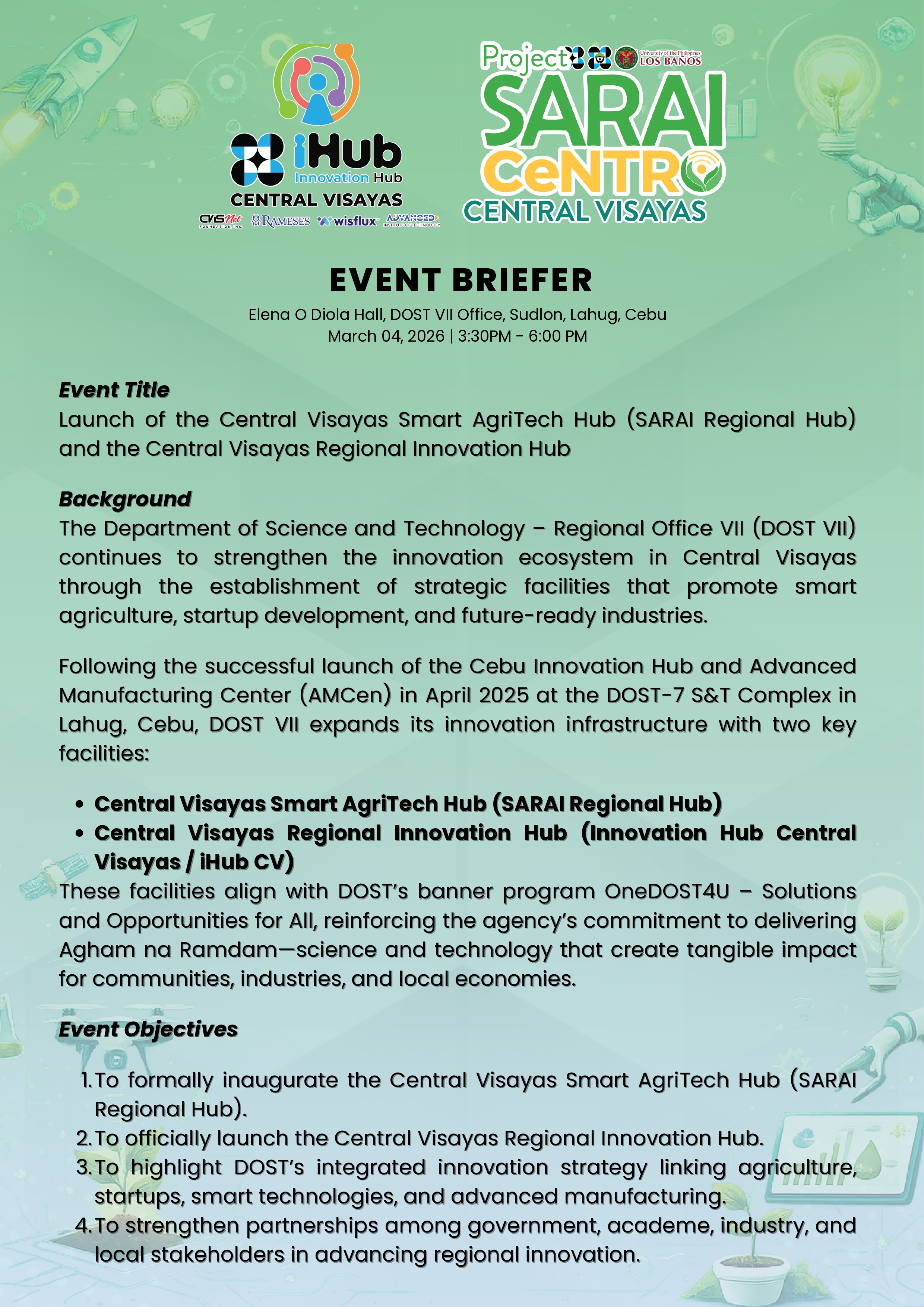 Ihub and Sarai Launching 3